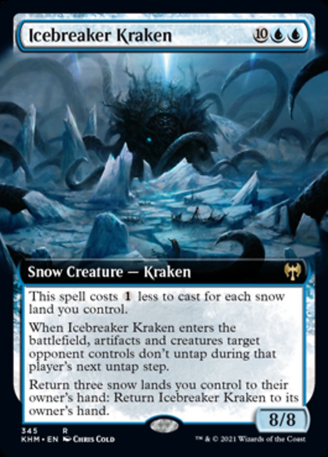 Icebreaker Kraken (Extended Art) [Kaldheim] | I Want That Stuff Brandon