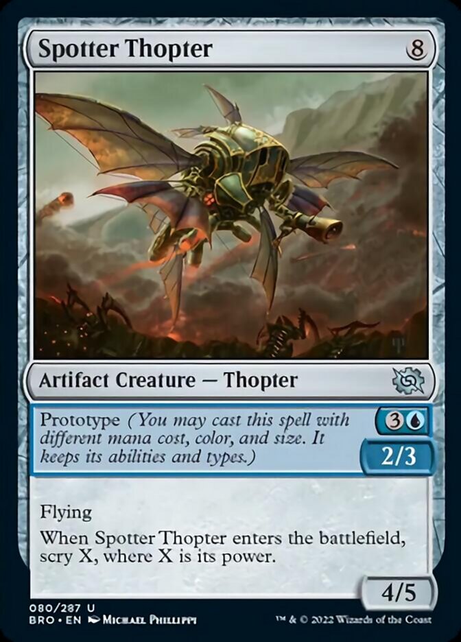 Spotter Thopter [The Brothers' War] | I Want That Stuff Brandon