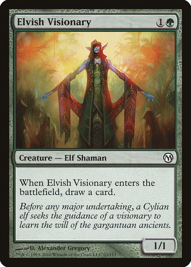 Elvish Visionary [Duels of the Planeswalkers] | I Want That Stuff Brandon