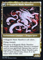 The Kami War // O-Kagachi Made Manifest [Kamigawa: Neon Dynasty Prerelease Promos] | I Want That Stuff Brandon