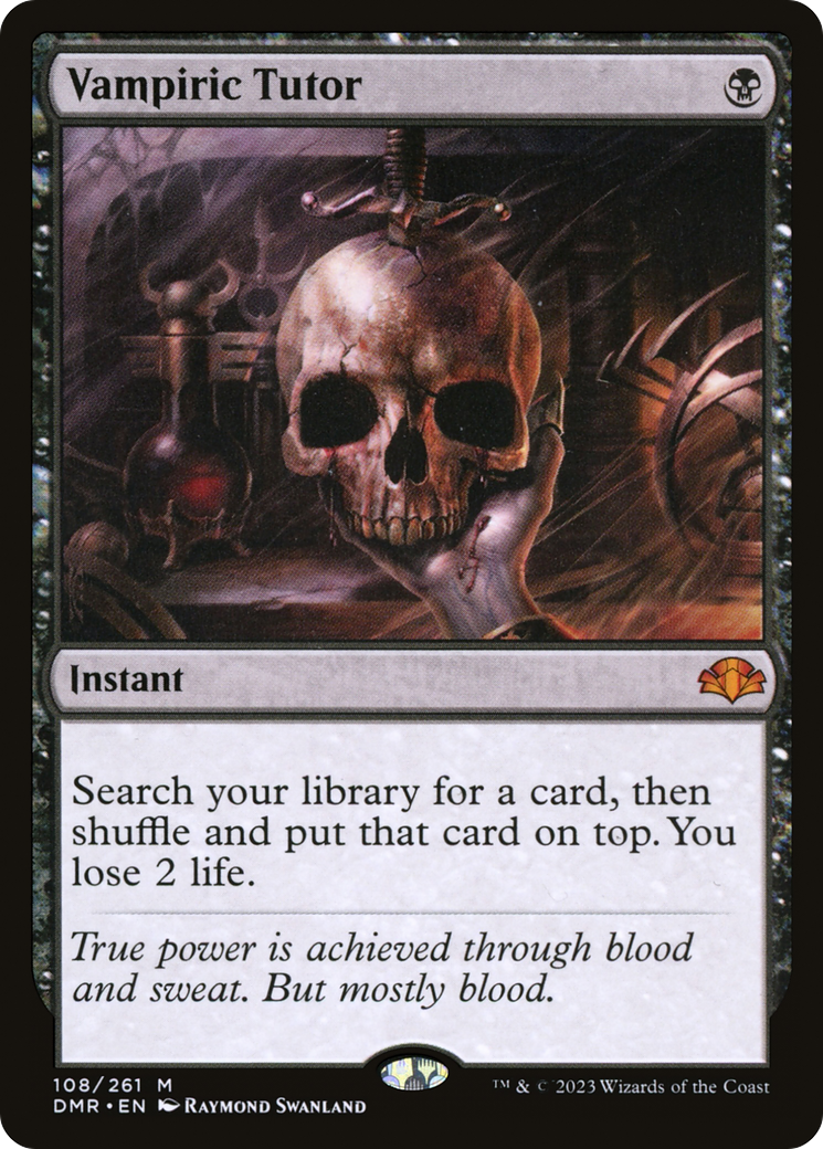 Vampiric Tutor [Dominaria Remastered] | I Want That Stuff Brandon