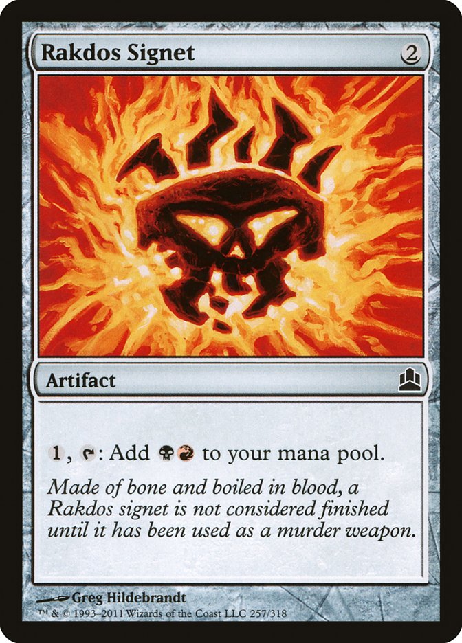 Rakdos Signet [Commander 2011] | I Want That Stuff Brandon