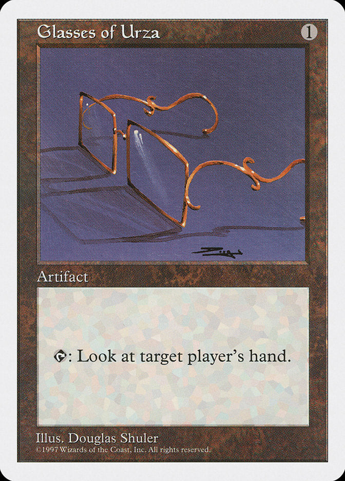 Glasses of Urza [Fifth Edition] | I Want That Stuff Brandon