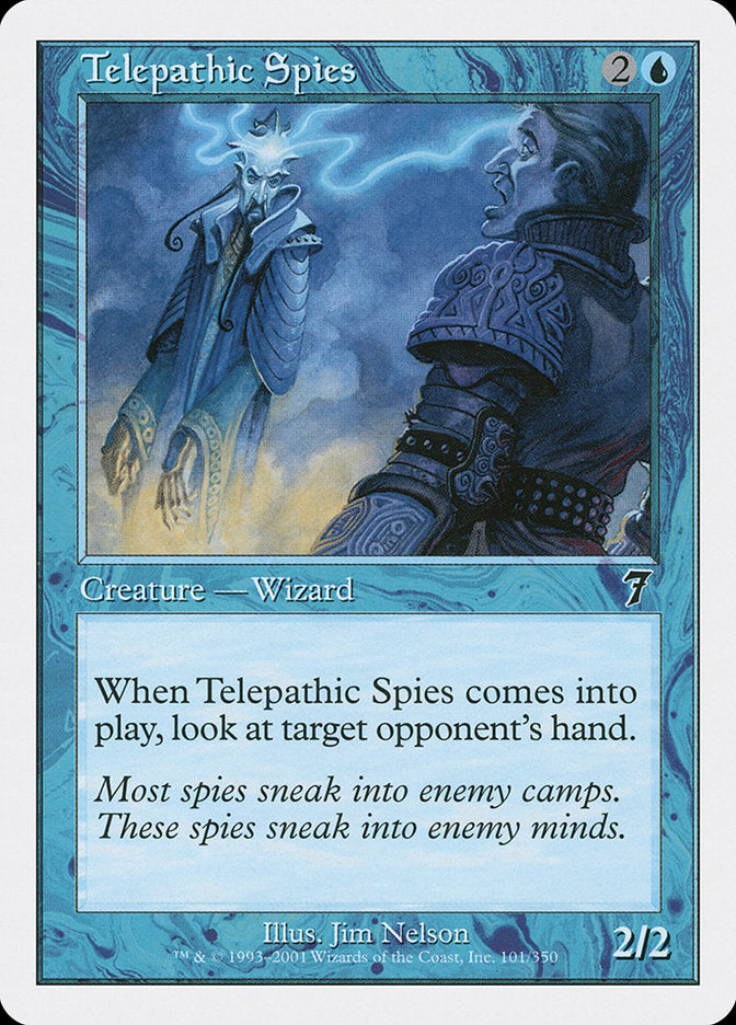 Telepathic Spies [Seventh Edition] | I Want That Stuff Brandon