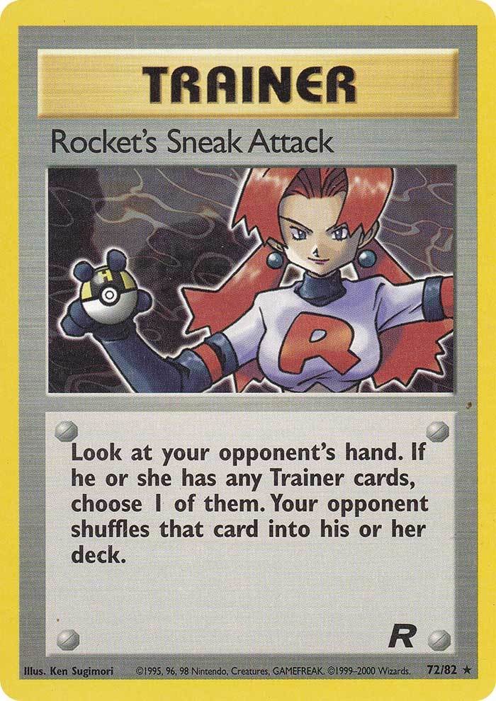 Rocket's Sneak Attack (72/82) [Team Rocket Unlimited] | I Want That Stuff Brandon