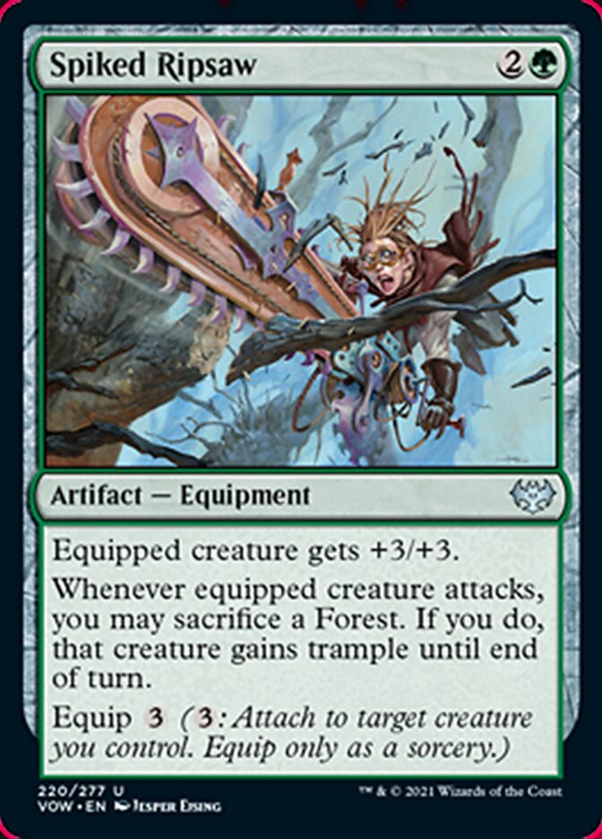 Spiked Ripsaw [Innistrad: Crimson Vow] | I Want That Stuff Brandon