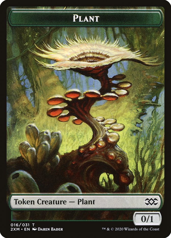 Plant Token [Double Masters Tokens] | I Want That Stuff Brandon