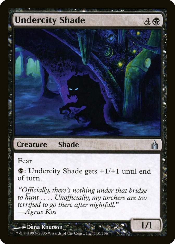 Undercity Shade [Ravnica: City of Guilds] | I Want That Stuff Brandon