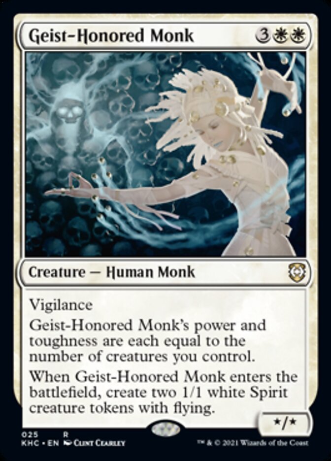 Geist-Honored Monk [Kaldheim Commander] | I Want That Stuff Brandon