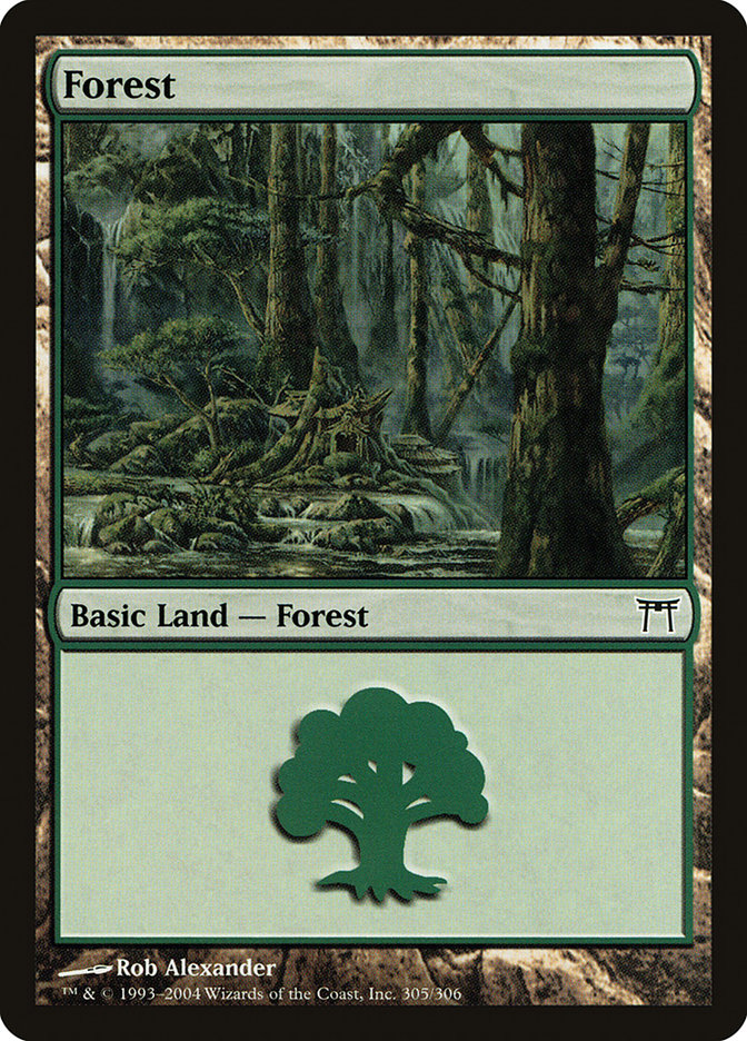 Forest (305) [Champions of Kamigawa] | I Want That Stuff Brandon