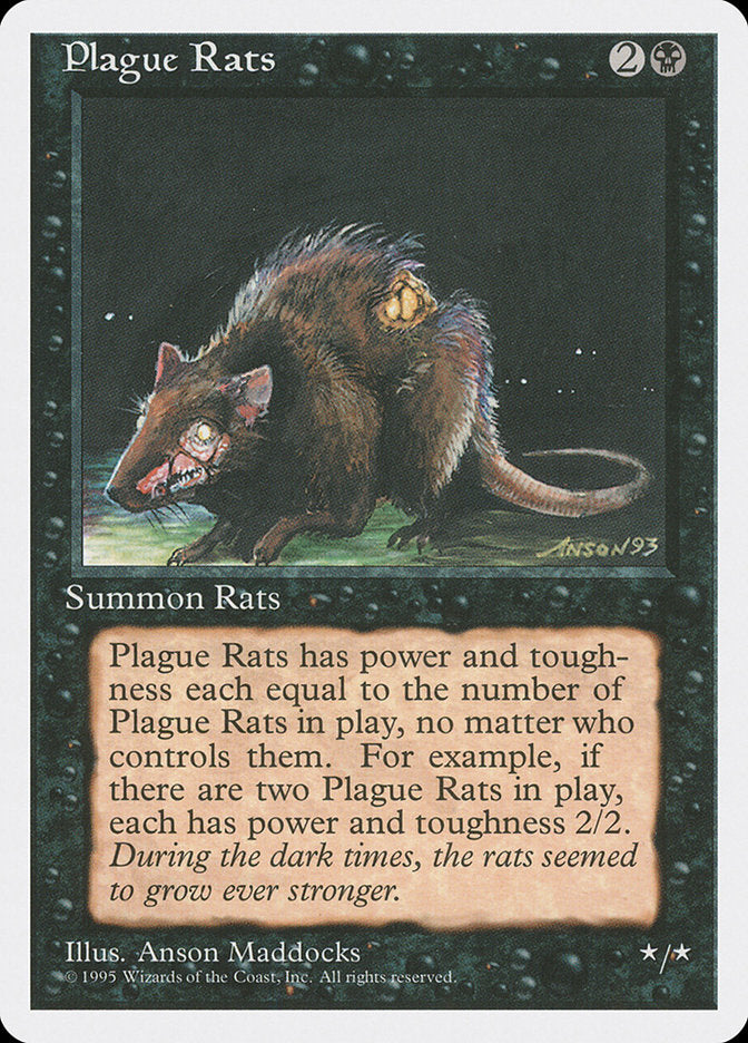 Plague Rats [Fourth Edition] | I Want That Stuff Brandon