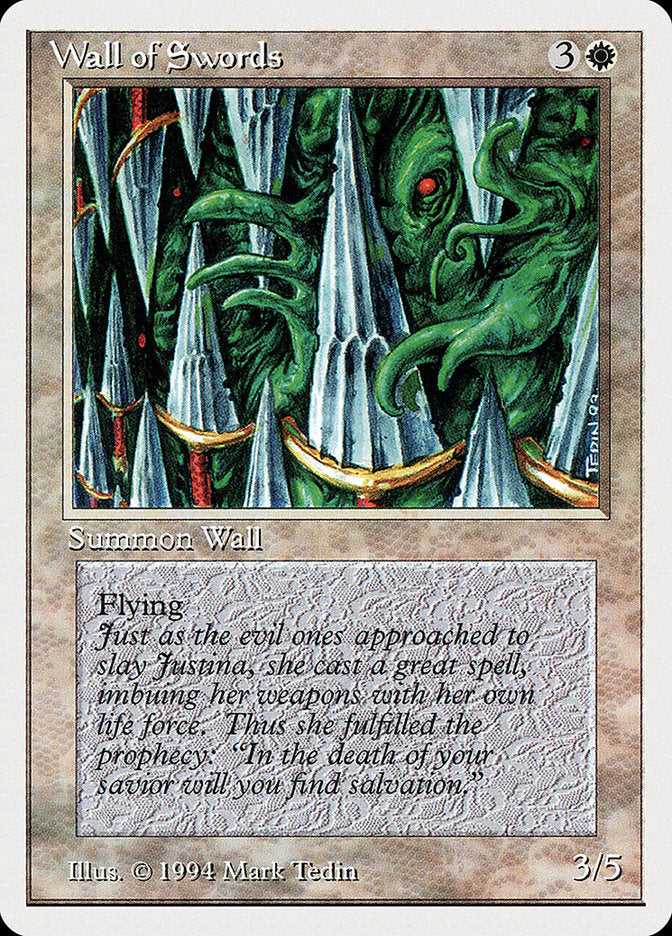 Wall of Swords [Summer Magic / Edgar] | I Want That Stuff Brandon