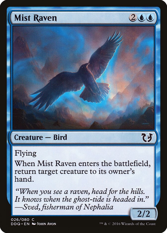Mist Raven [Duel Decks: Blessed vs. Cursed] | I Want That Stuff Brandon