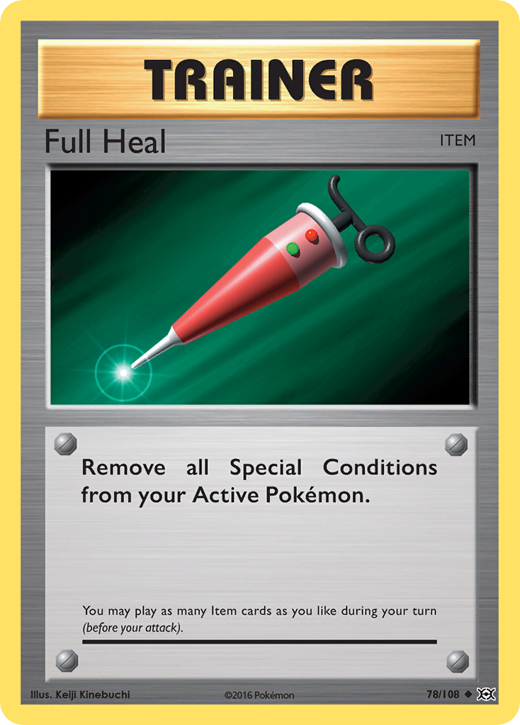 Full Heal (78/108) [XY: Evolutions] | I Want That Stuff Brandon