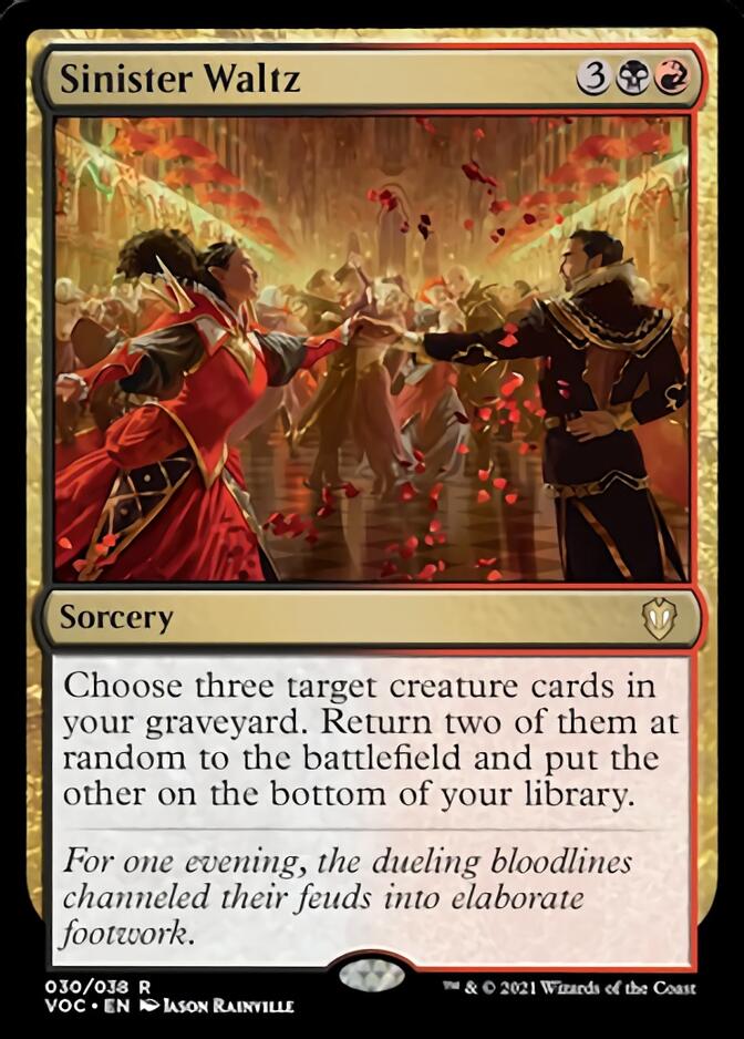 Sinister Waltz [Innistrad: Crimson Vow Commander] | I Want That Stuff Brandon