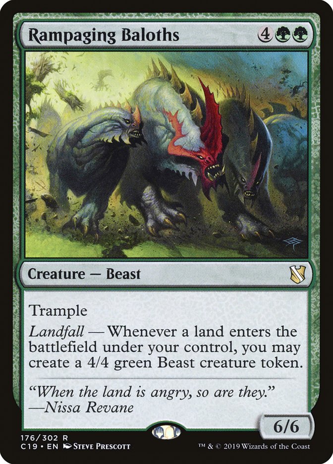 Rampaging Baloths [Commander 2019] | I Want That Stuff Brandon