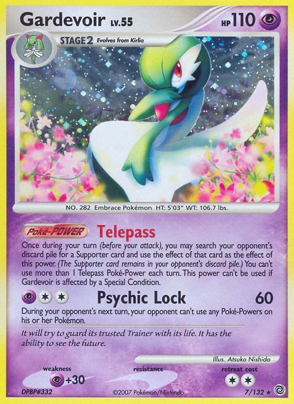Gardevoir (7/132) [Diamond & Pearl: Secret Wonders] | I Want That Stuff Brandon