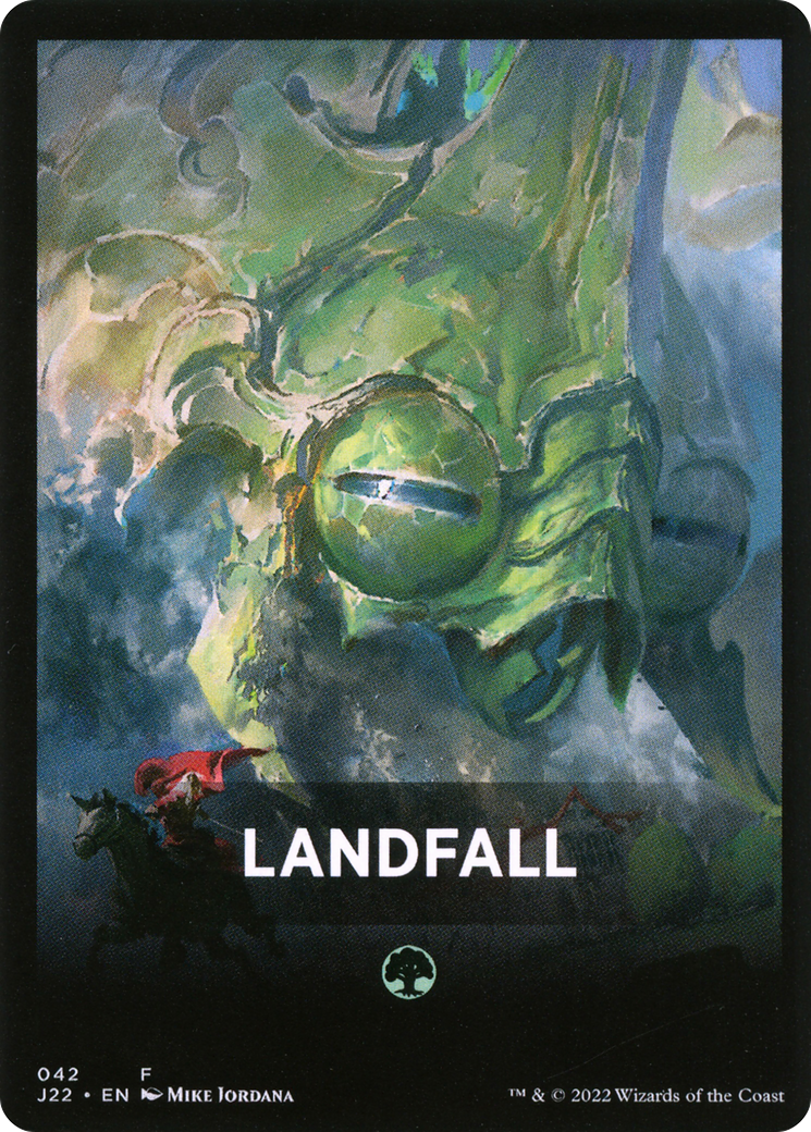 Landfall Theme Card [Jumpstart 2022 Front Cards] | I Want That Stuff Brandon