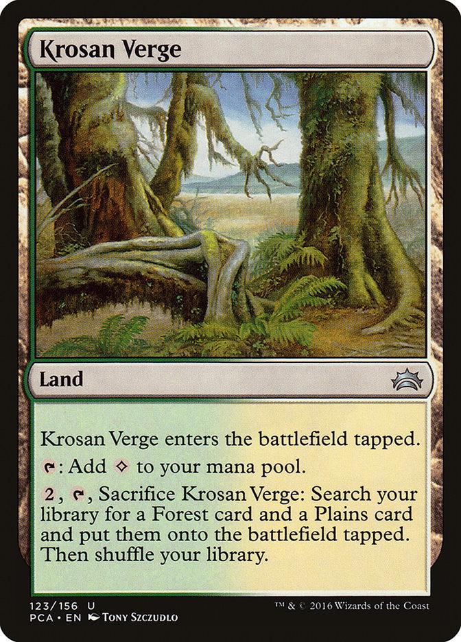 Krosan Verge [Planechase Anthology] | I Want That Stuff Brandon