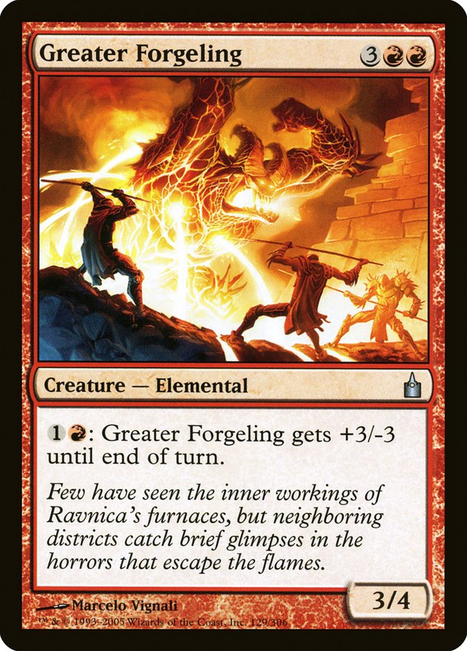 Greater Forgeling [Ravnica: City of Guilds] | I Want That Stuff Brandon