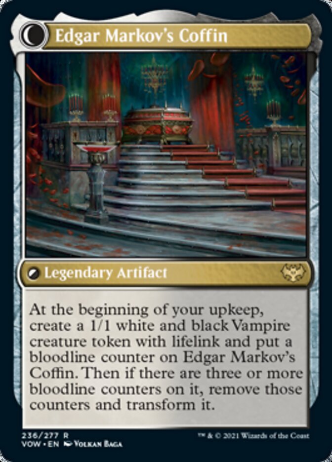 Edgar, Charmed Groom // Edgar Markov's Coffin [Innistrad: Crimson Vow] | I Want That Stuff Brandon