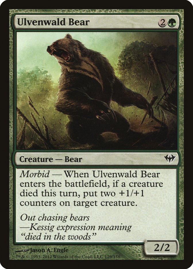 Ulvenwald Bear [Dark Ascension] | I Want That Stuff Brandon