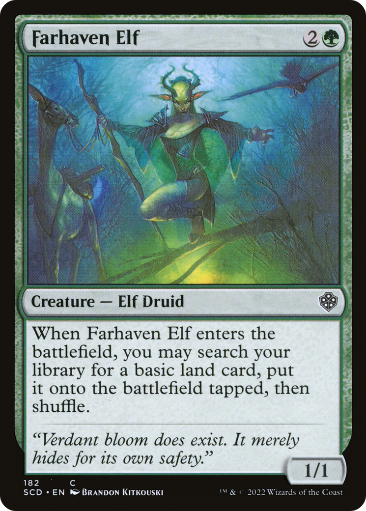 Farhaven Elf [Starter Commander Decks] | I Want That Stuff Brandon