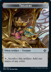 Treasure (21) // Zombie Army Double-Sided Token [Modern Horizons 2 Tokens] | I Want That Stuff Brandon