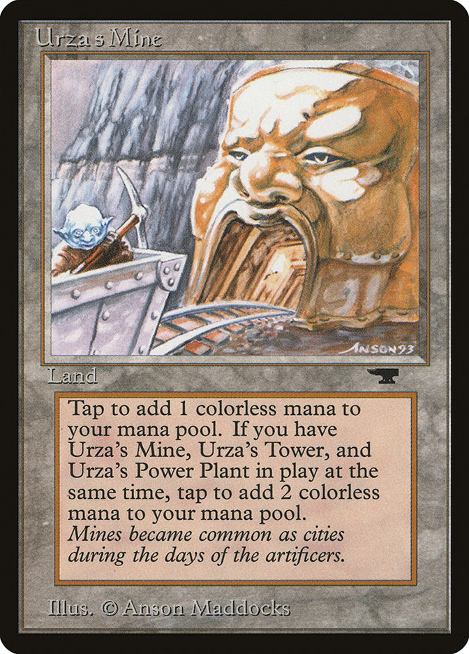 Urza's Mine (Mine Cart Entering Mouth) [Antiquities] | I Want That Stuff Brandon