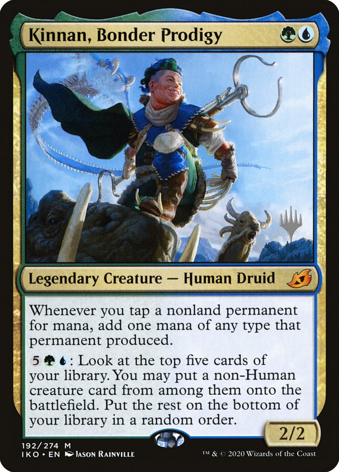 Kinnan, Bonder Prodigy (Promo Pack) [Ikoria: Lair of Behemoths Promos] | I Want That Stuff Brandon