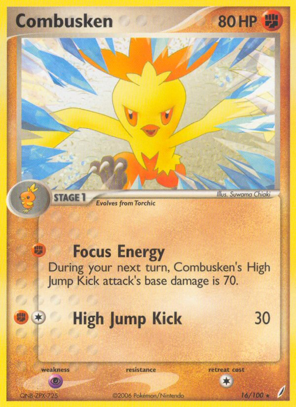 Combusken (16/100) [EX: Crystal Guardians] | I Want That Stuff Brandon