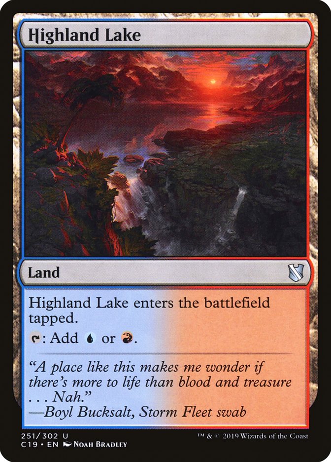 Highland Lake [Commander 2019] | I Want That Stuff Brandon