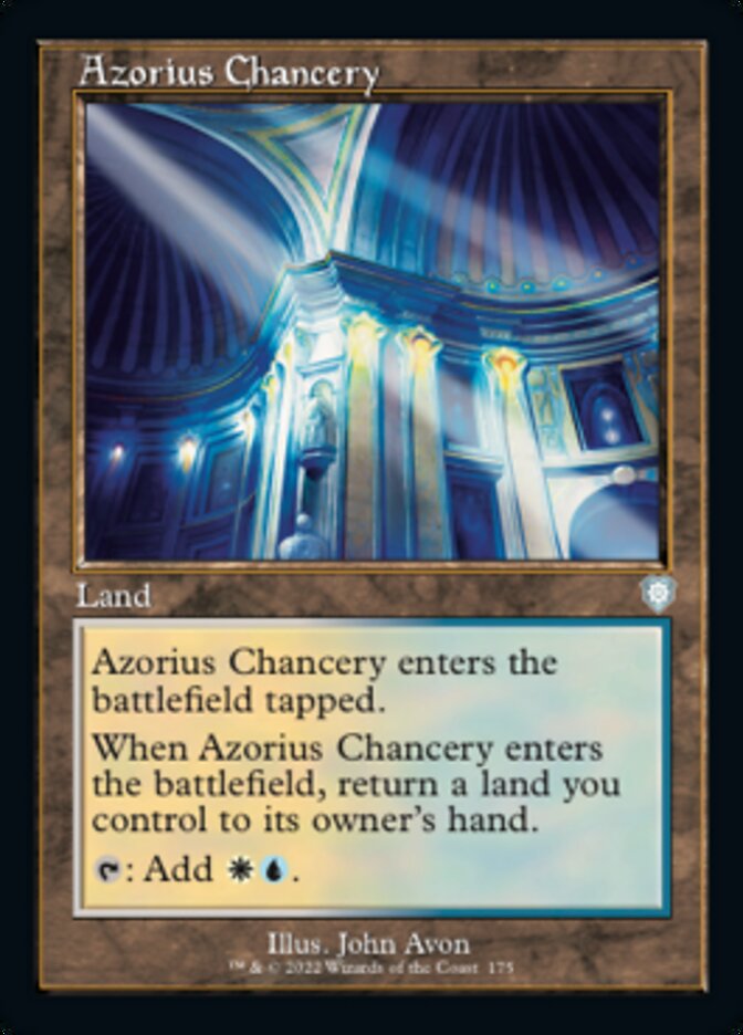 Azorius Chancery (Retro) [The Brothers' War Commander] | I Want That Stuff Brandon