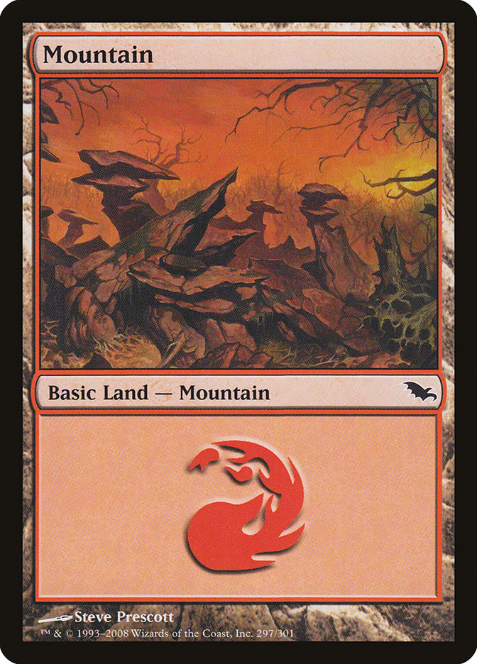 Mountain (297) [Shadowmoor] | I Want That Stuff Brandon