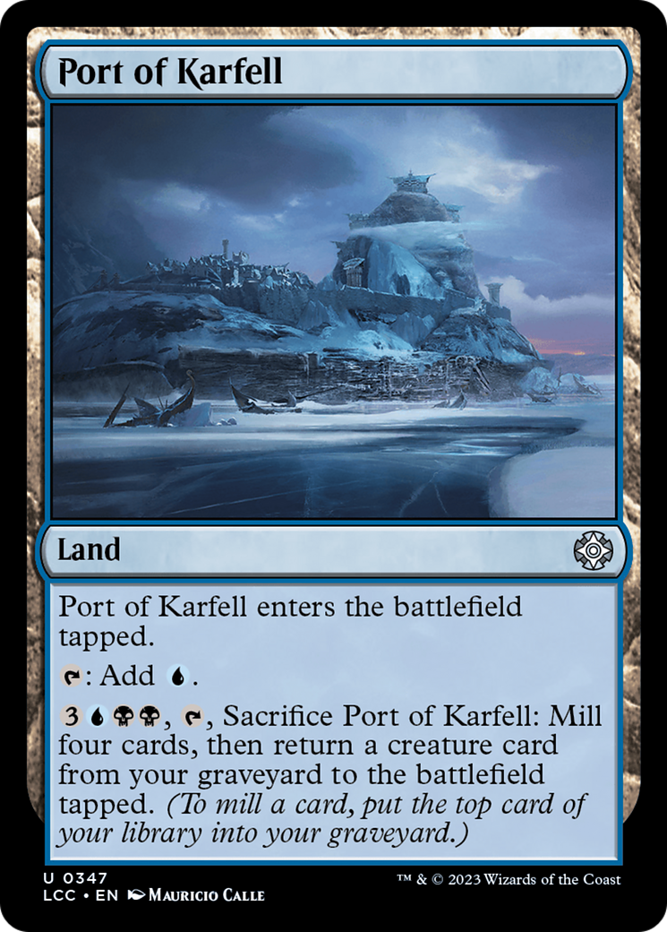 Port of Karfell [The Lost Caverns of Ixalan Commander] | I Want That Stuff Brandon