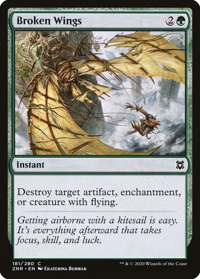 Broken Wings [Zendikar Rising] | I Want That Stuff Brandon