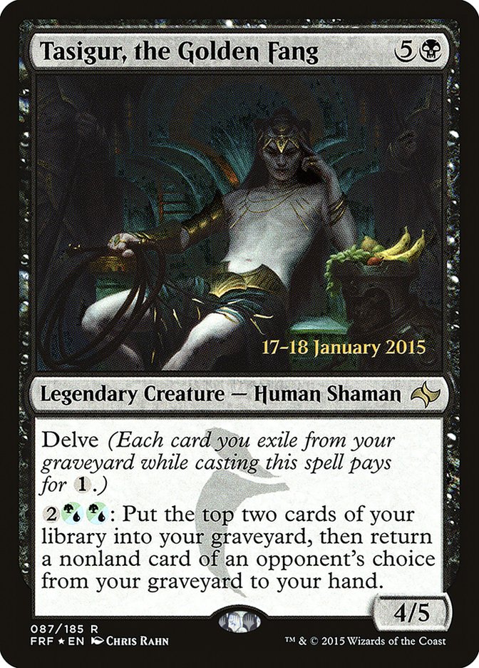 Tasigur, the Golden Fang [Fate Reforged Prerelease Promos] | I Want That Stuff Brandon