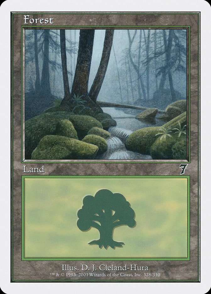 Forest (328) [Seventh Edition] | I Want That Stuff Brandon