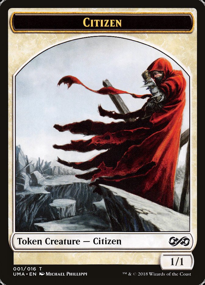 Citizen Token [Ultimate Masters Tokens] | I Want That Stuff Brandon