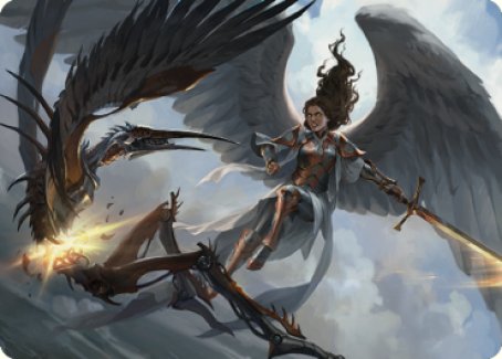 Destroy Evil Art Card [Dominaria United Art Series] | I Want That Stuff Brandon