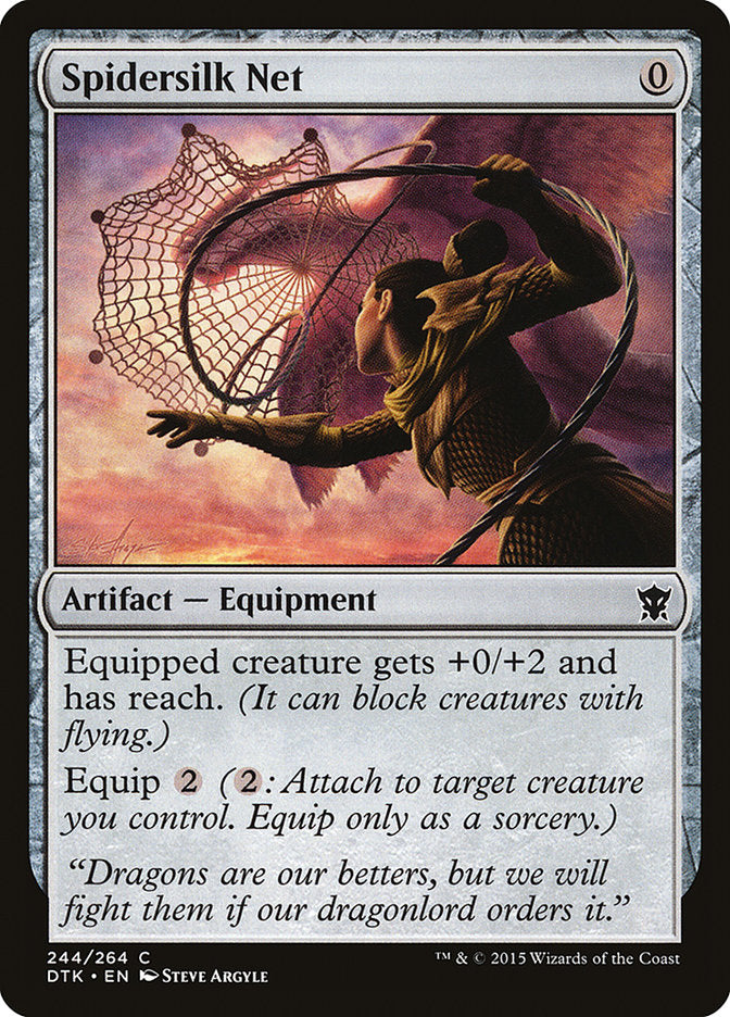 Spidersilk Net [Dragons of Tarkir] | I Want That Stuff Brandon