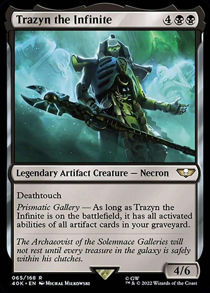 Trazyn the Infinite (Surge Foil) [Warhammer 40,000] | I Want That Stuff Brandon