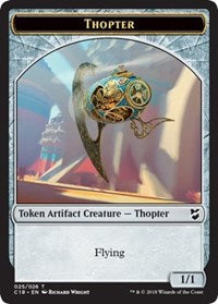 Thopter (025) // Servo Double-Sided Token [Commander 2018 Tokens] | I Want That Stuff Brandon