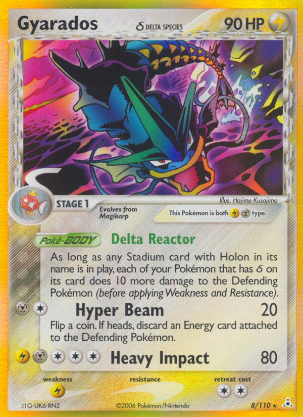 Gyarados (8/110) (Delta Species) [EX: Holon Phantoms] | I Want That Stuff Brandon