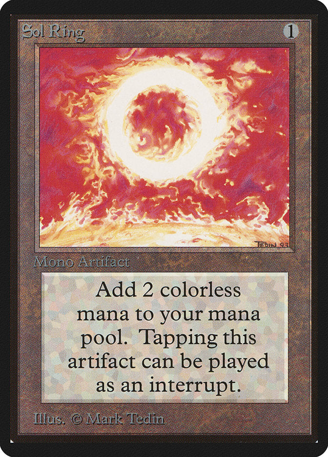 Sol Ring [Beta Edition] | I Want That Stuff Brandon