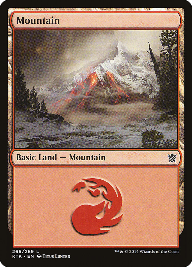 Mountain (265) [Khans of Tarkir] | I Want That Stuff Brandon