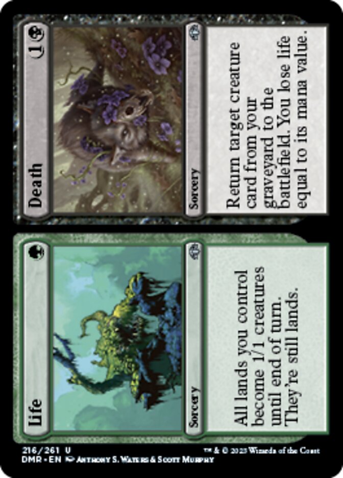 Life // Death [Dominaria Remastered] | I Want That Stuff Brandon