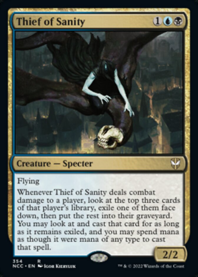 Thief of Sanity [Streets of New Capenna Commander] | I Want That Stuff Brandon