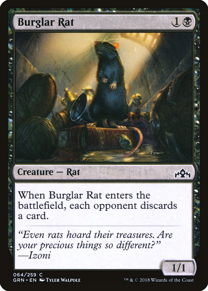 Burglar Rat [Guilds of Ravnica] | I Want That Stuff Brandon
