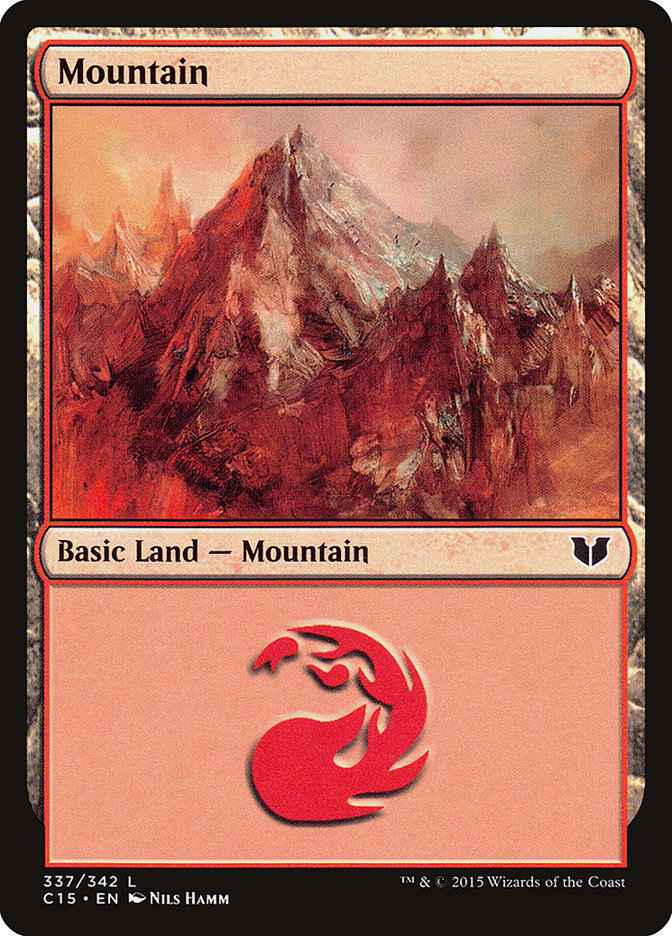 Mountain (337) [Commander 2015] | I Want That Stuff Brandon